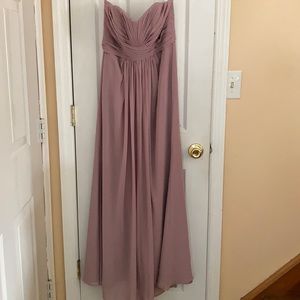 David’s Bridal bridesmaid dress